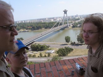 Me kolme Bratislavassa
